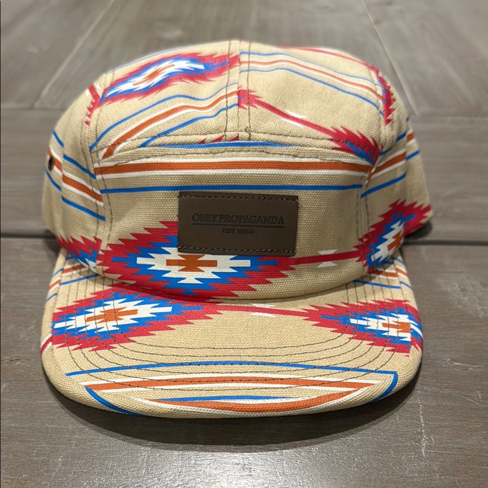 Obey Propaganda Aztec Southwestern 5-Panel Hat